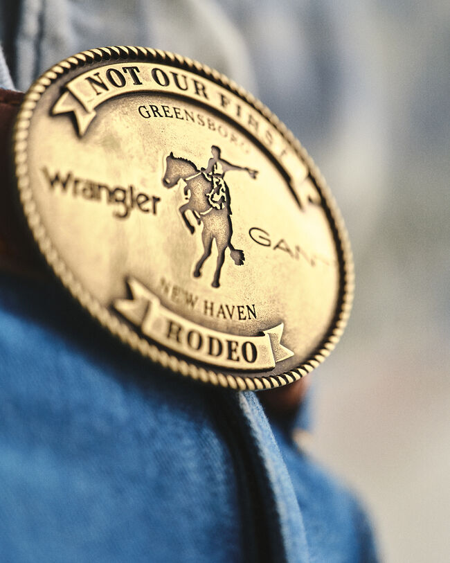 Wrangler x GANT ‑malliston nahkavyö