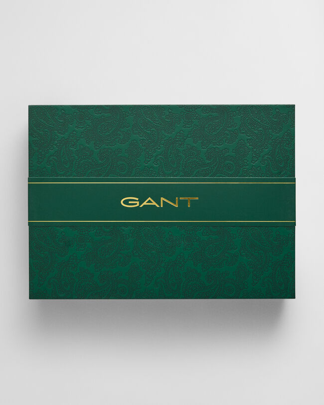 Flanellipyjamapaita ja -housut lahjapakkauksessa