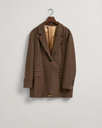 Ylisuuri ruudullinen bleiseri