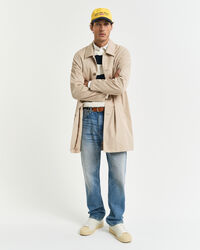 Raidallinen puuvillapalmikkoneule, py&ouml;re&auml; p&auml;&auml;ntie