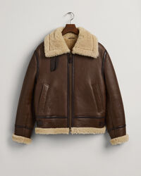 Shearling-takki