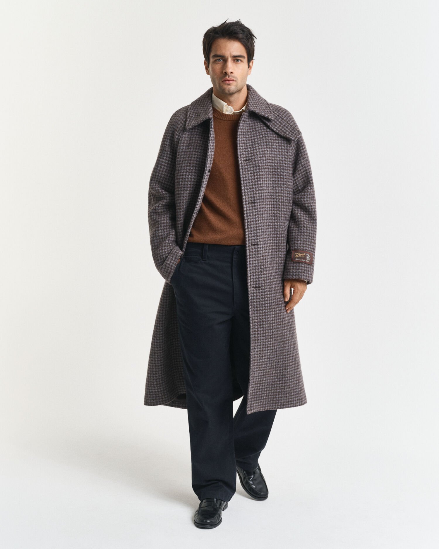 Kašmirvillainen neulepusero, pyöreä pääntie