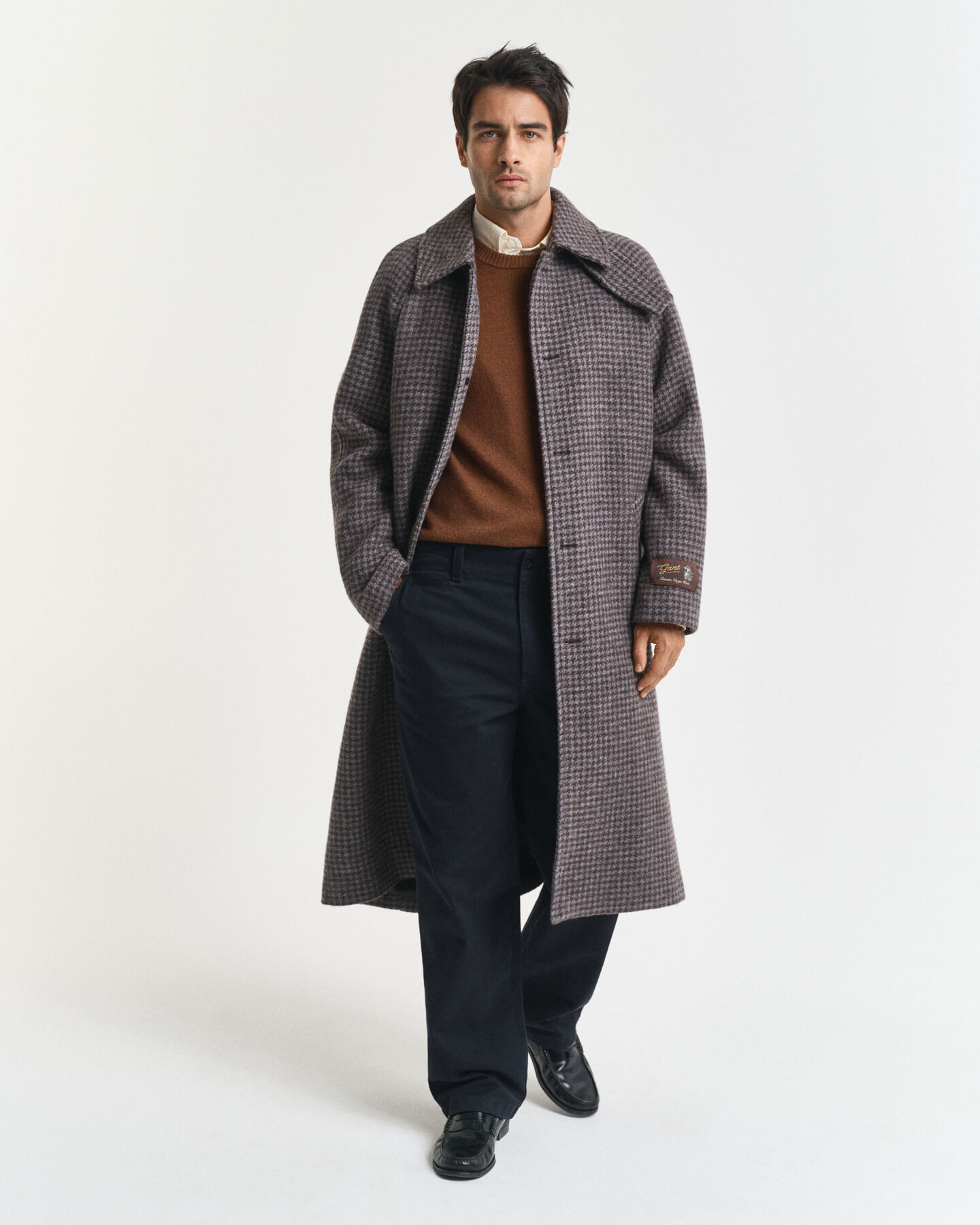 Kašmirvillainen neulepusero, pyöreä pääntie