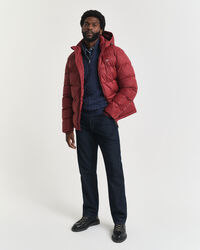 Puuvillainen palmikkoneule, vetoketjukaulus