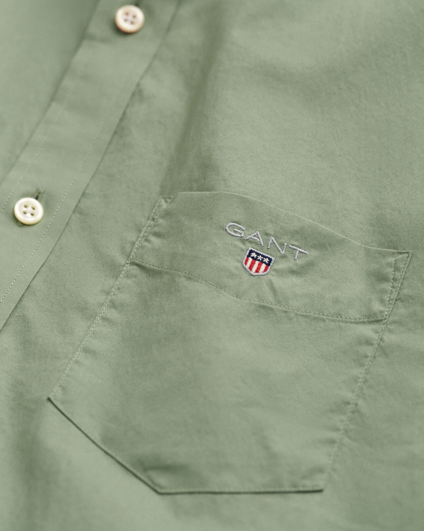 Lyhythihainen regular&nbsp;fit ‑mitoitettu broadcloth-paita