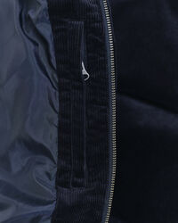 Vakosamettinen toppatakki