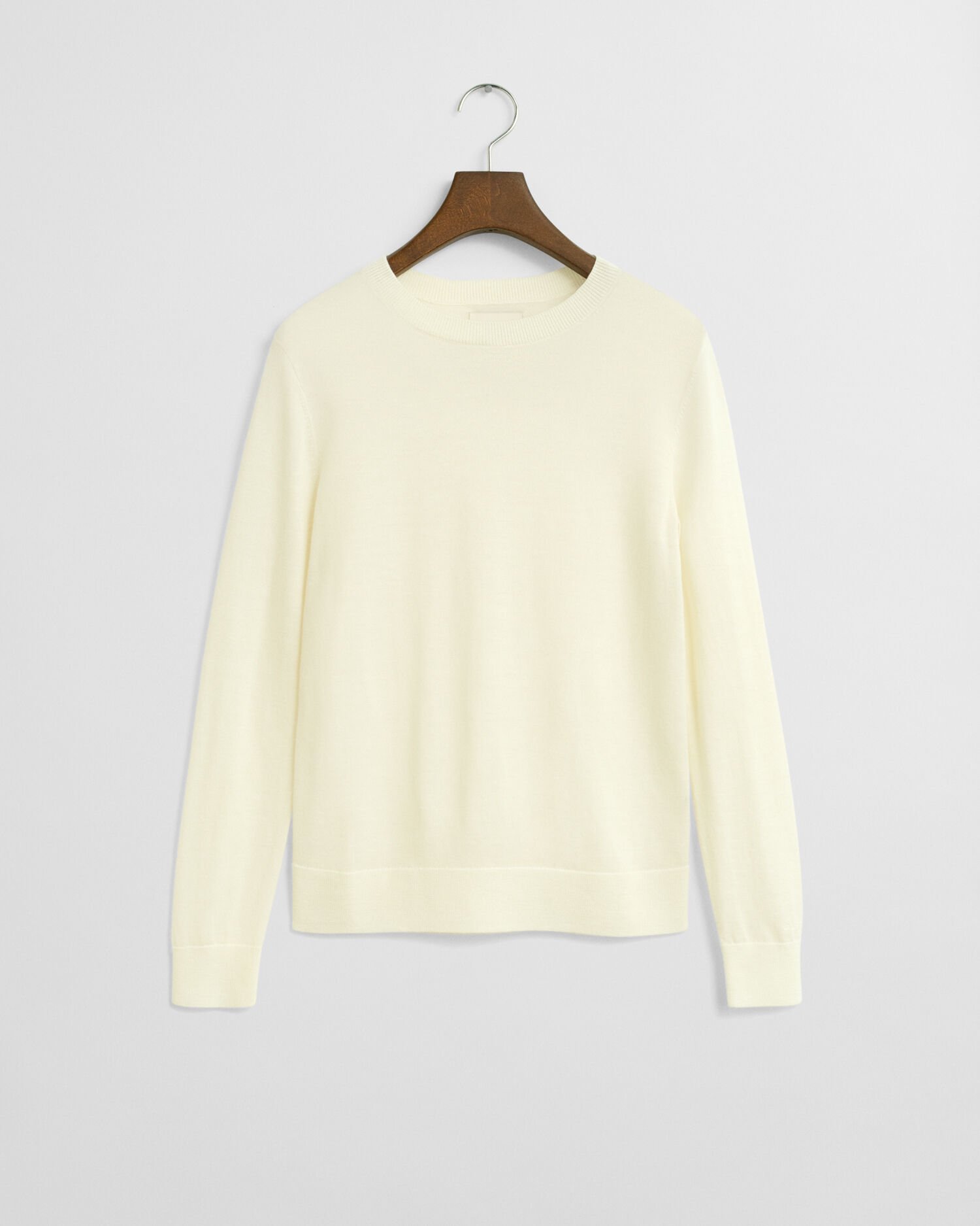 Ohut merinovillaneule, pyöreä pääntie