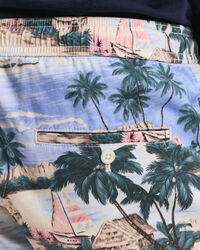 Regular fit ‑mitoitetut kiristysnauhalliset shortsit