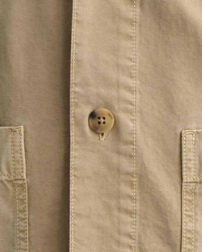 Valmiina värjätty päällyspaita tvilliä