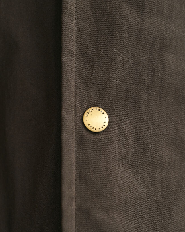 Vahapintainen puuvillatakki