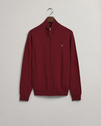 Vetoketjullinen neuletakki eritt&auml;in hienosta lampaanvillasta