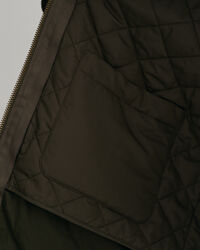 Vahapintainen puuvillatakki