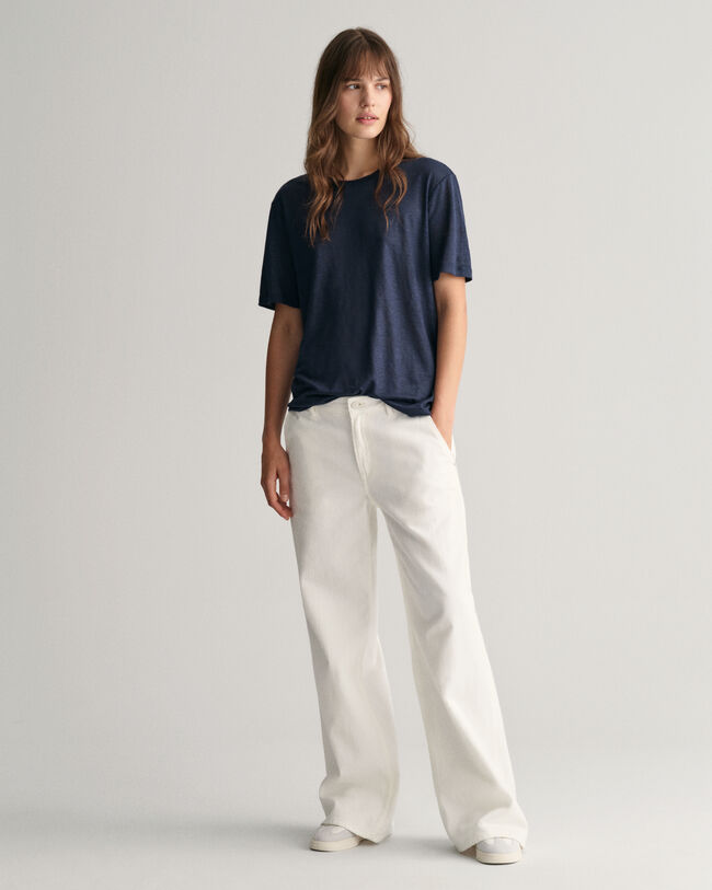 Pellavainen t‑paita