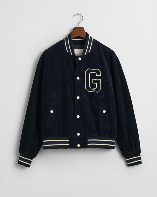 GANT Varsity Jacket ‑vakosamettitakki