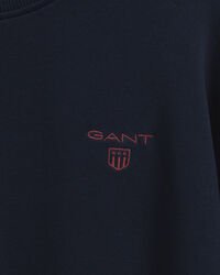 Teen Boys ‑malliston Contrast Shield ‑neulepusero, py&ouml;re&auml; p&auml;&auml;ntie