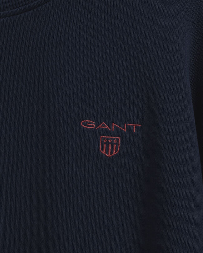 Teen Boys ‑malliston Contrast Shield ‑neulepusero, py&ouml;re&auml; p&auml;&auml;ntie