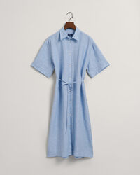 Lyhythihainen pellavapaitamekko