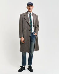 Regular fit ‑mitoitettu raidallinen klassinen oxford-paita