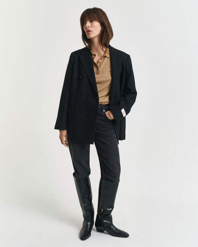 Saumaton pitkähihainen napitettu pikeepaita