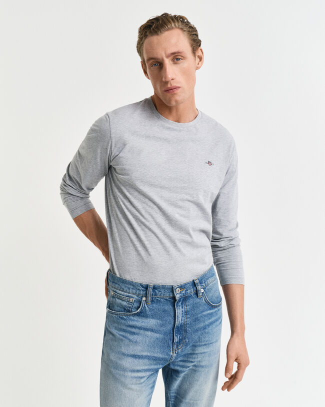 Pitkähihainen Shield-t‑paita