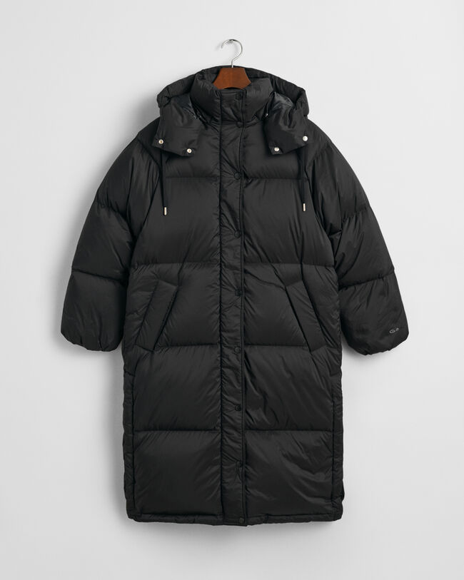 Kokopitkä untuvatakki