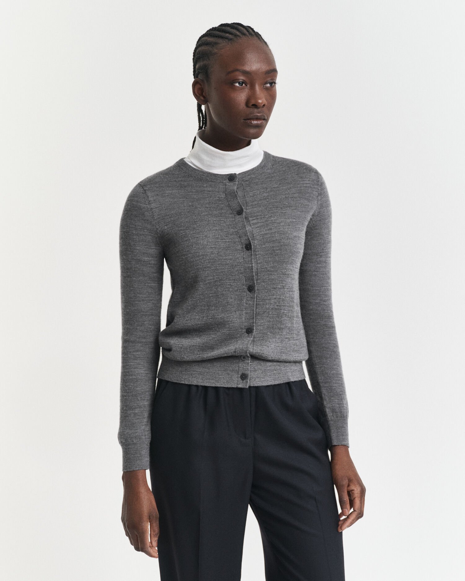 Merinovillainen neuletakki