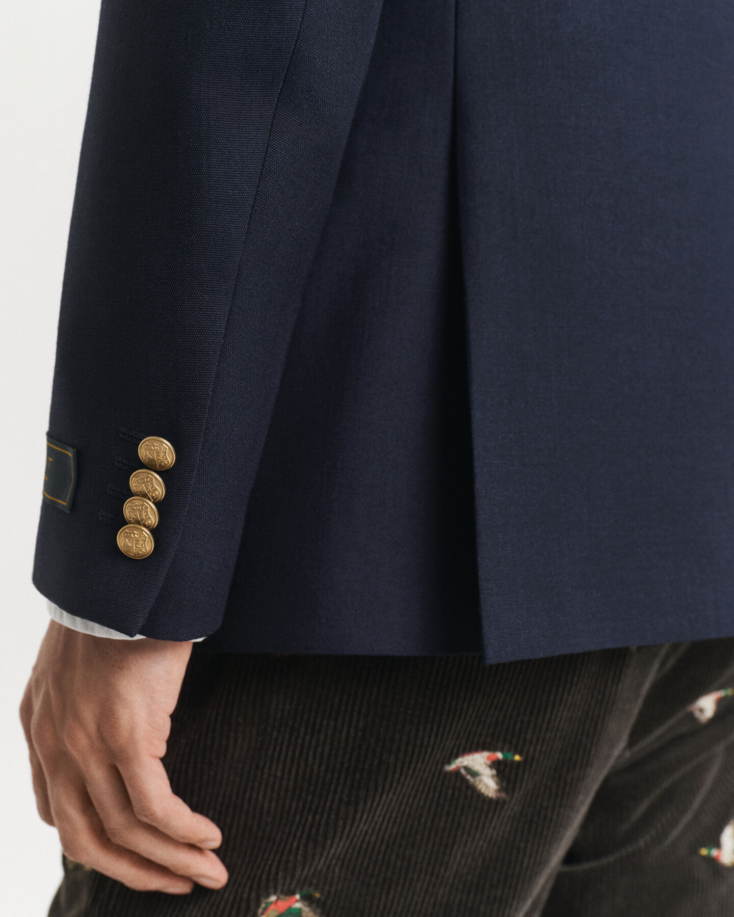 Slim fit ‑mitoitettu klubitakki