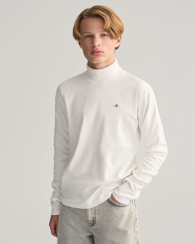 Teens-malliston pitk&auml;hihainen Shield-poolo