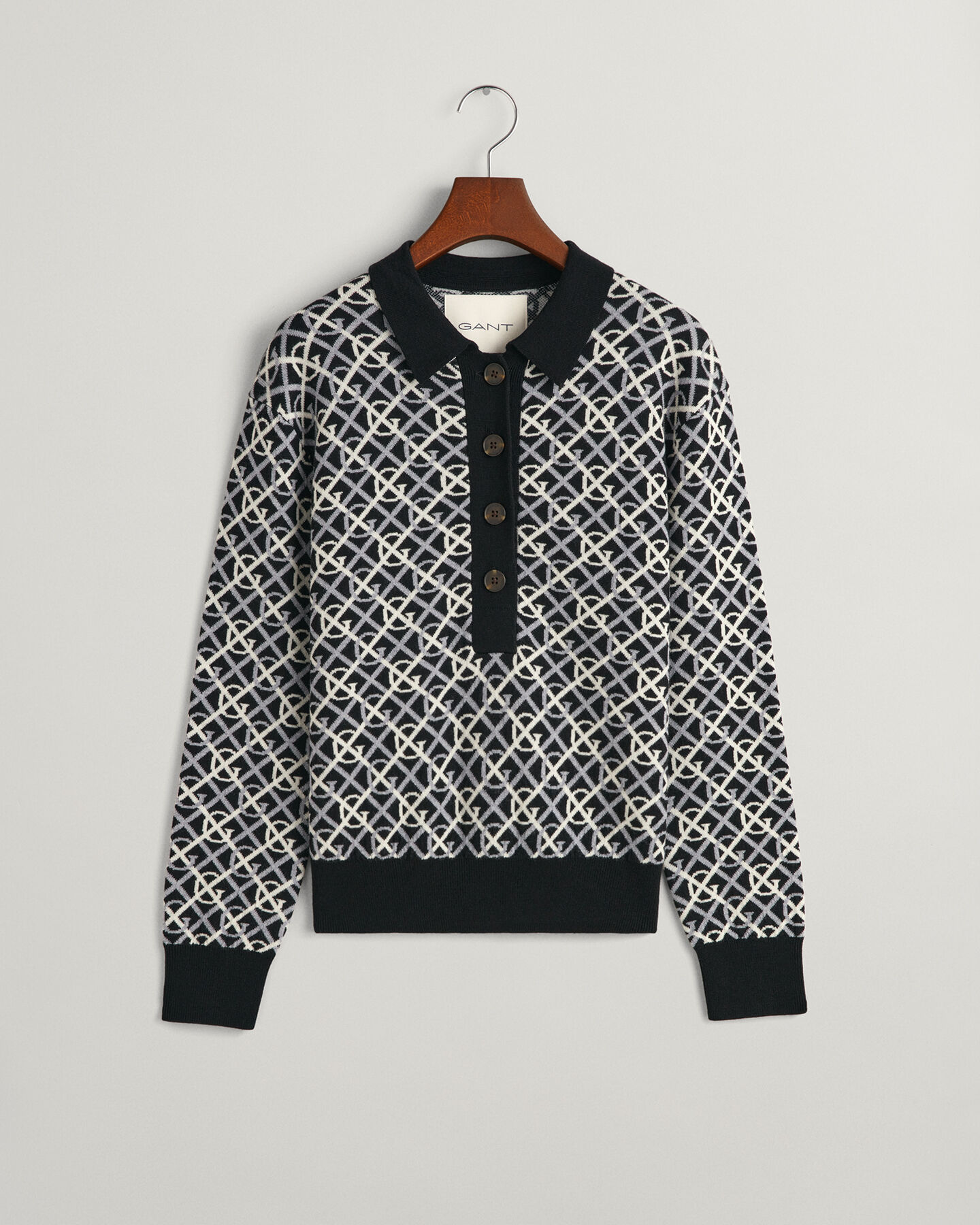 G Patterned ‑jacquard-pikeeneulepusero