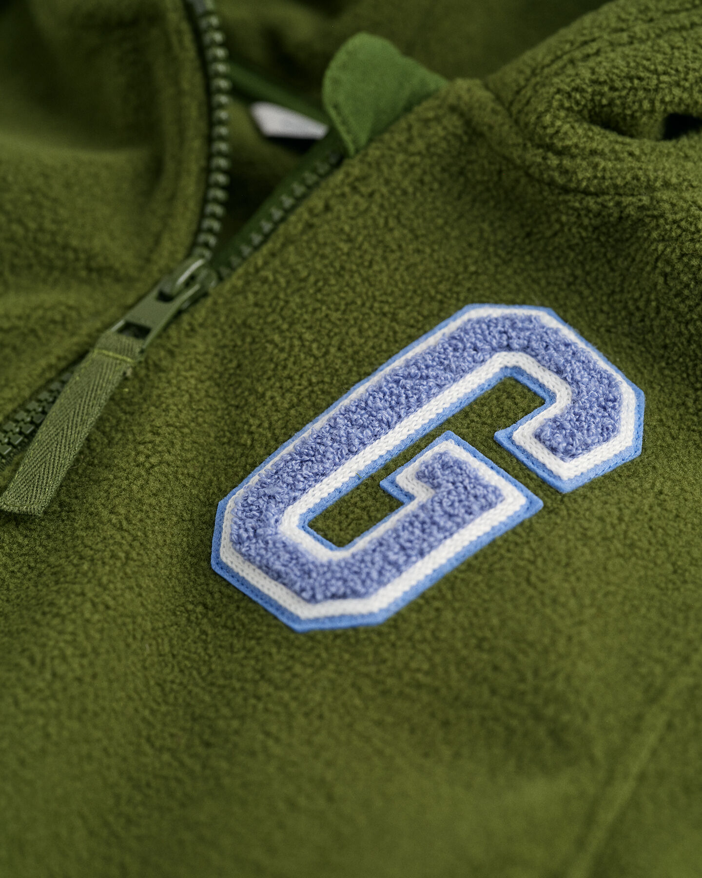 Kids-malliston vetoketjullinen fleecehuppari