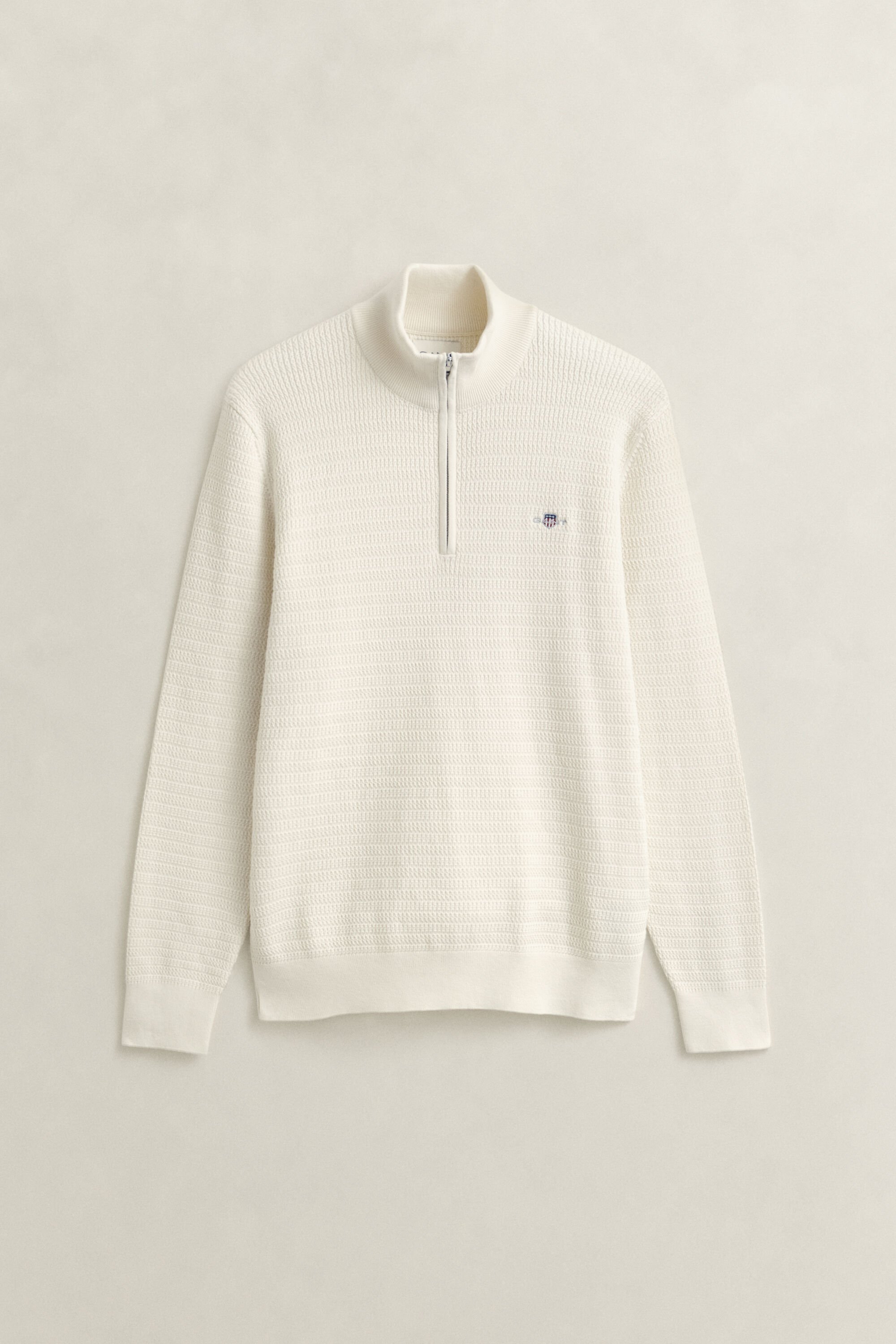 Palmikkoneule, vetoketjukaulus