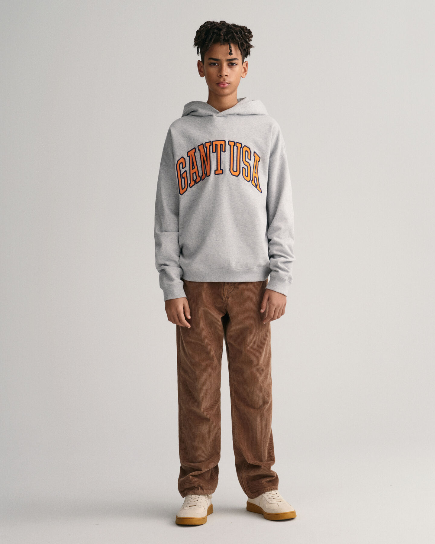 Teens-malliston Oversized fit -mitoitettu GANT USA -huppari