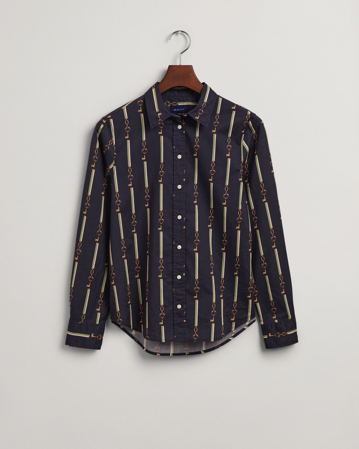 Regular fit ‑mitoitettu American Luxe ‑puuvillavoileepaita