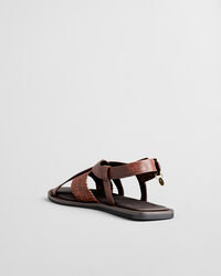 Punotut Sunlaz-nahkasandaalit