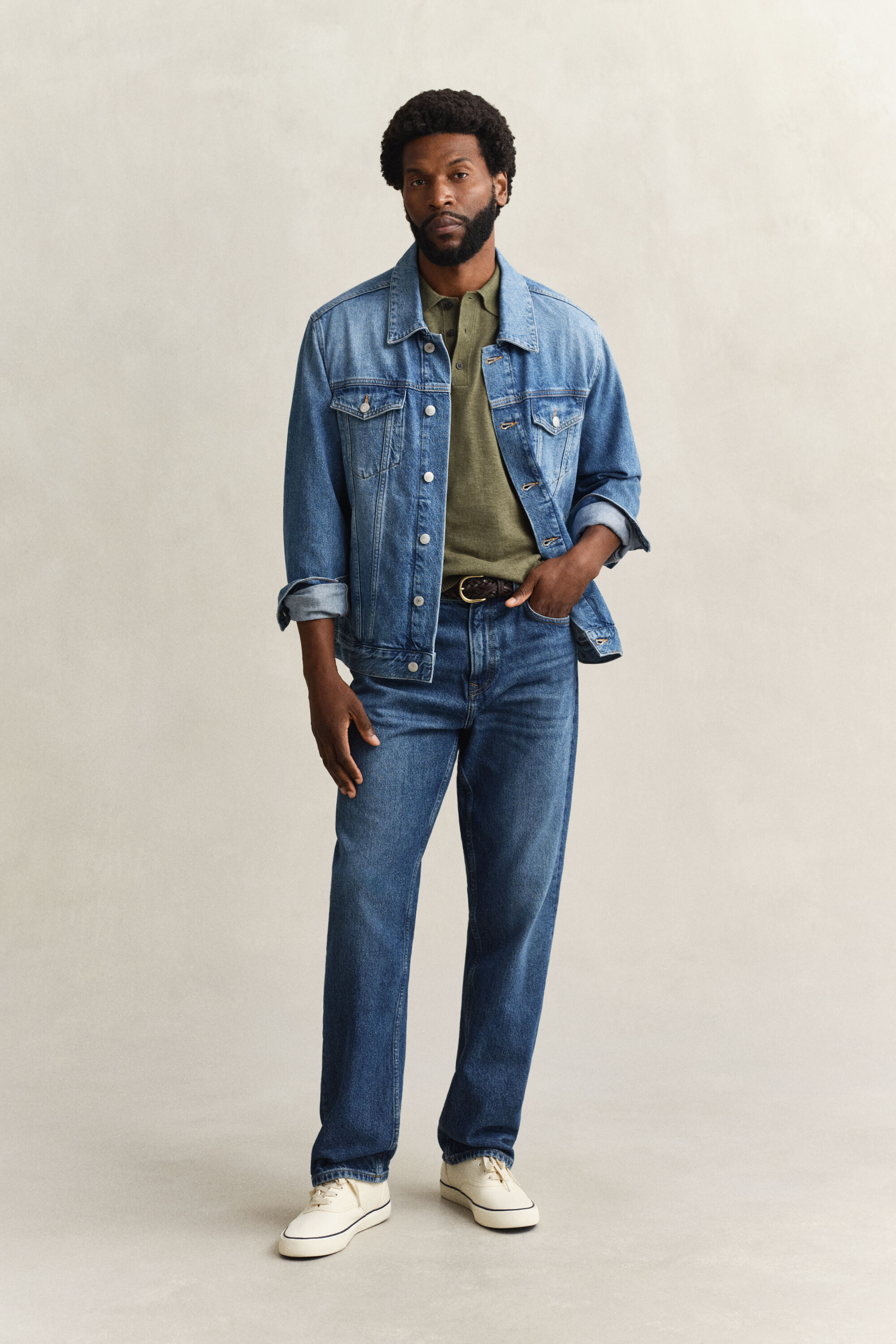 Lyhythihainen pikeepaita slub-puuvillasekoitetta