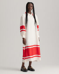 Raidallinen Detail-mekko