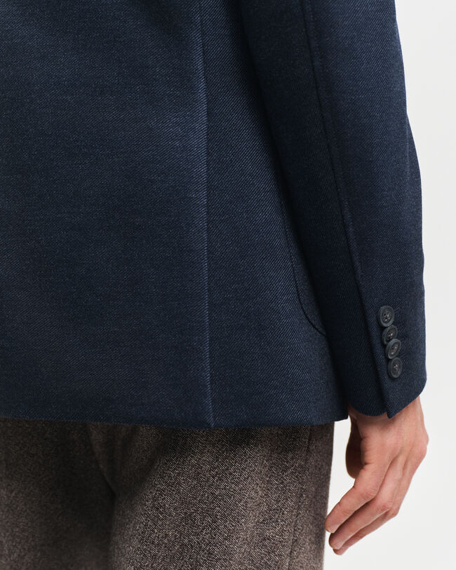 Kaksivärinen tvillijerseybleiseri