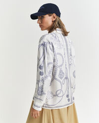 Relaxed fit ‑mitoitettu Sailing-printtipaita