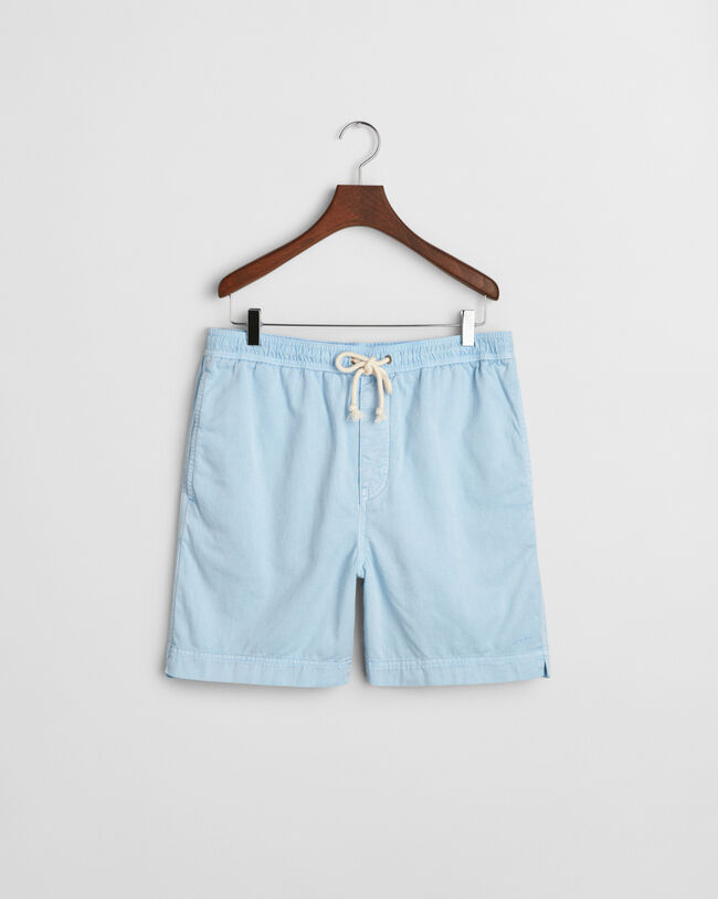 Regular fit ‑mitoitetut kiristysnauhalliset Sunfaded-shortsit
