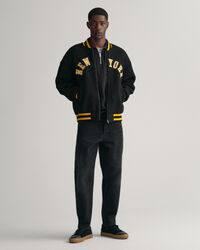 Fleecekankainen GANT Varsity Jacket ‑takki