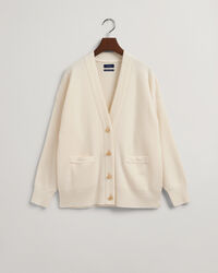 Yksivärinen oversized fit ‑mitoitettu neuletakki