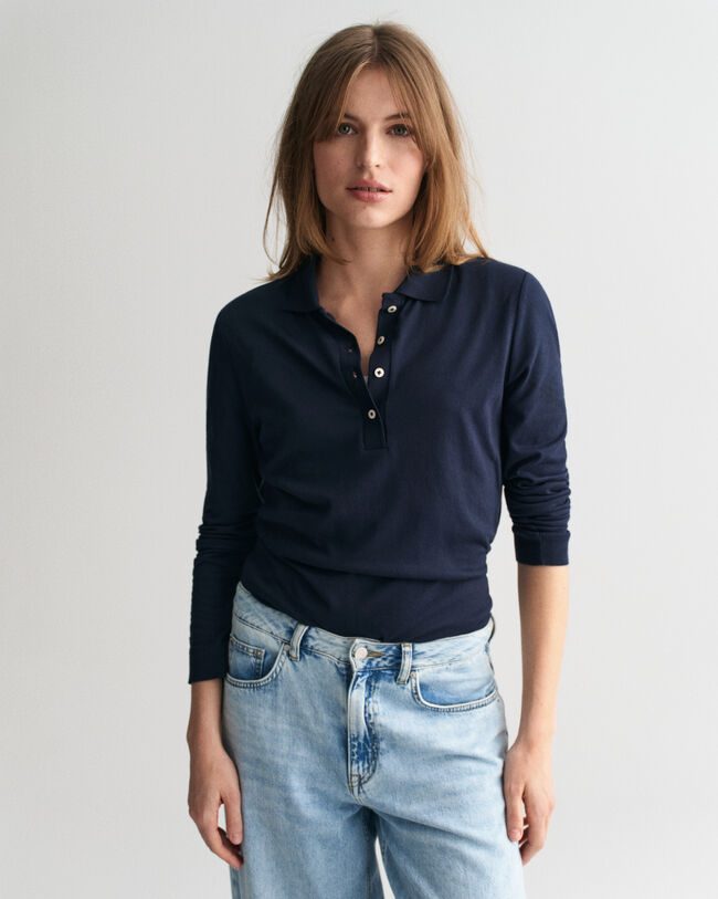 Pitkähihainen saumaton pikeepaita