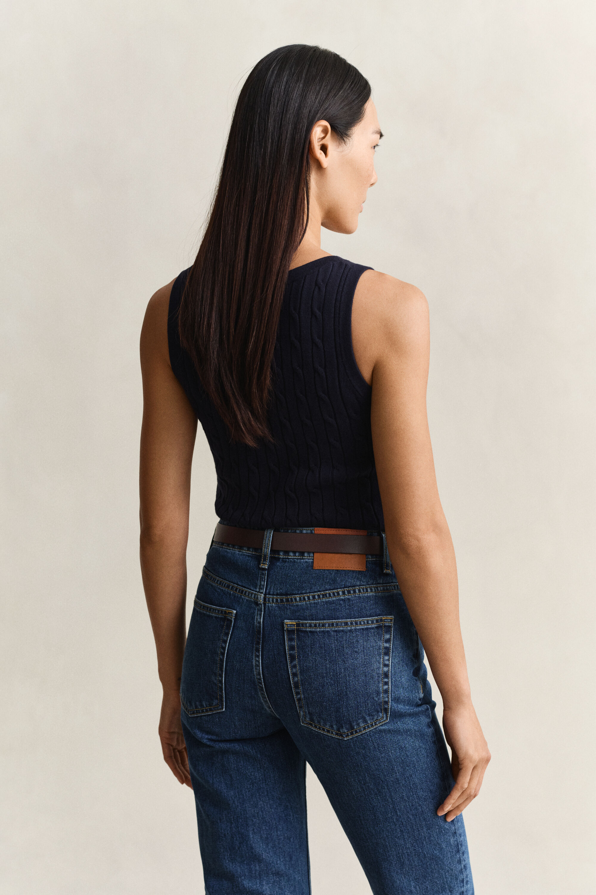 Hihaton palmikkoneuletoppi