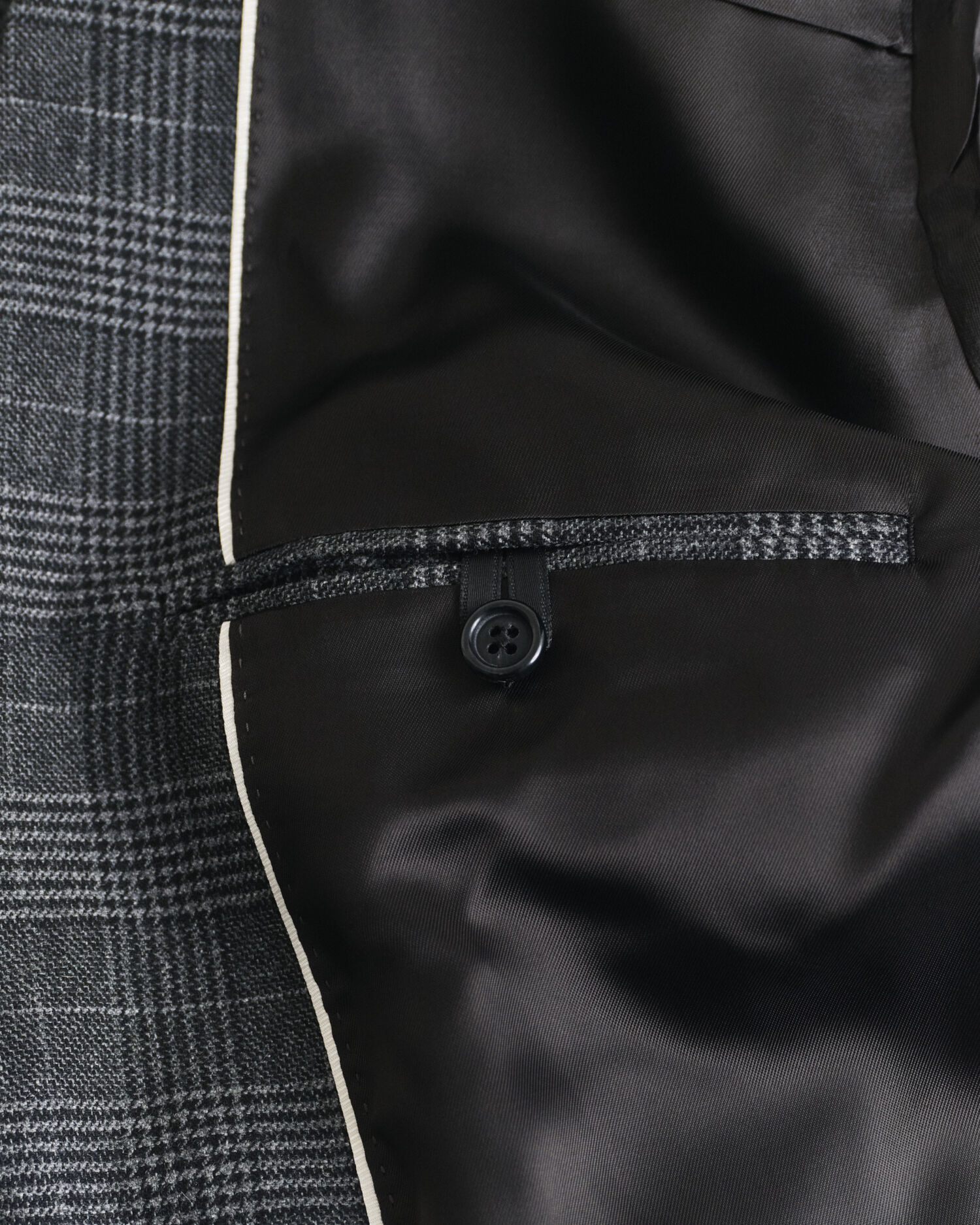 Slim fit ‑mitoitettu Glen Check ‑puvuntakki