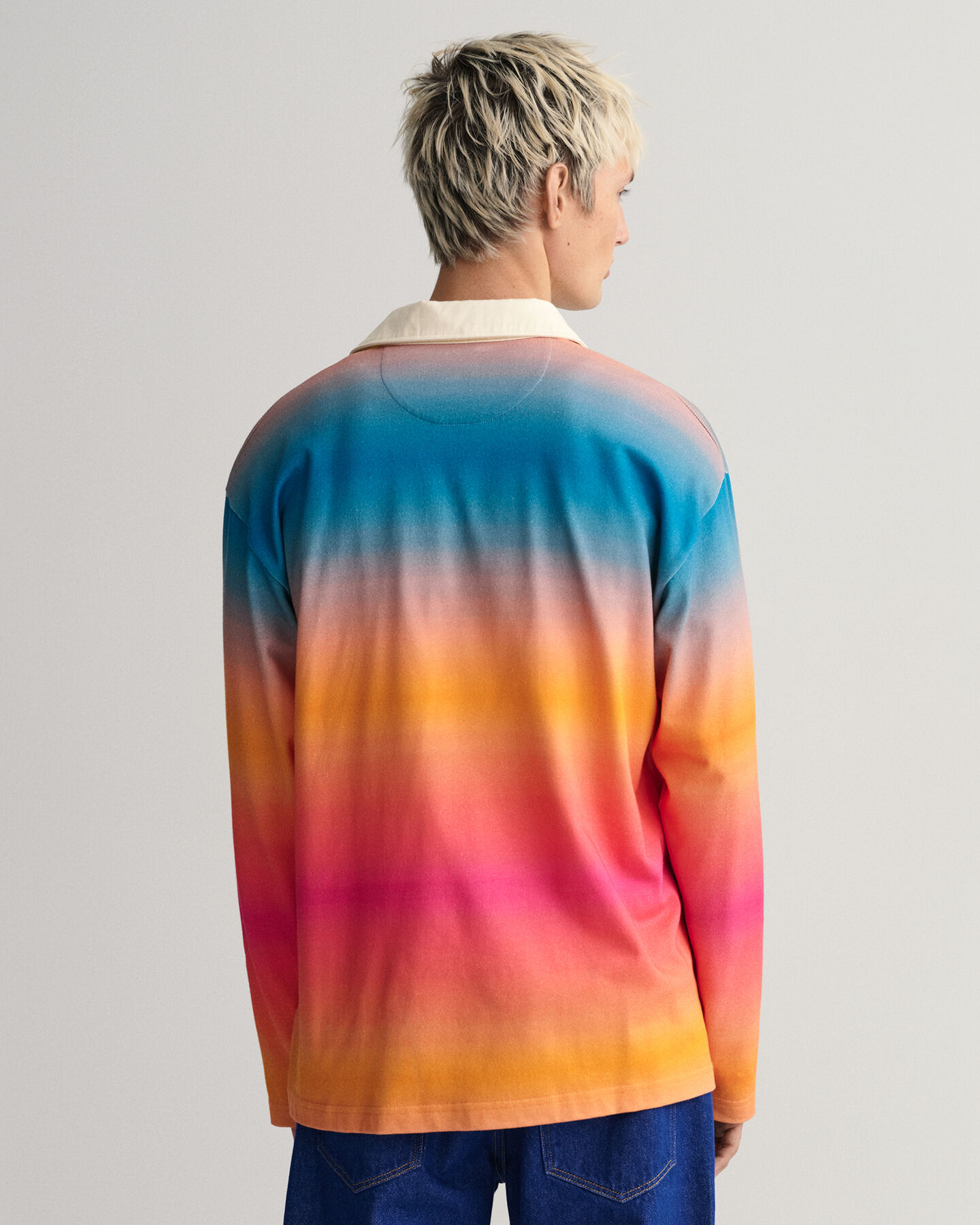 Värikäs liukuvärinen Rugger