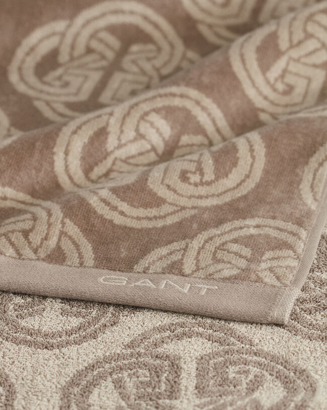 Monogram-pyyhe (70 cm x 140 cm)