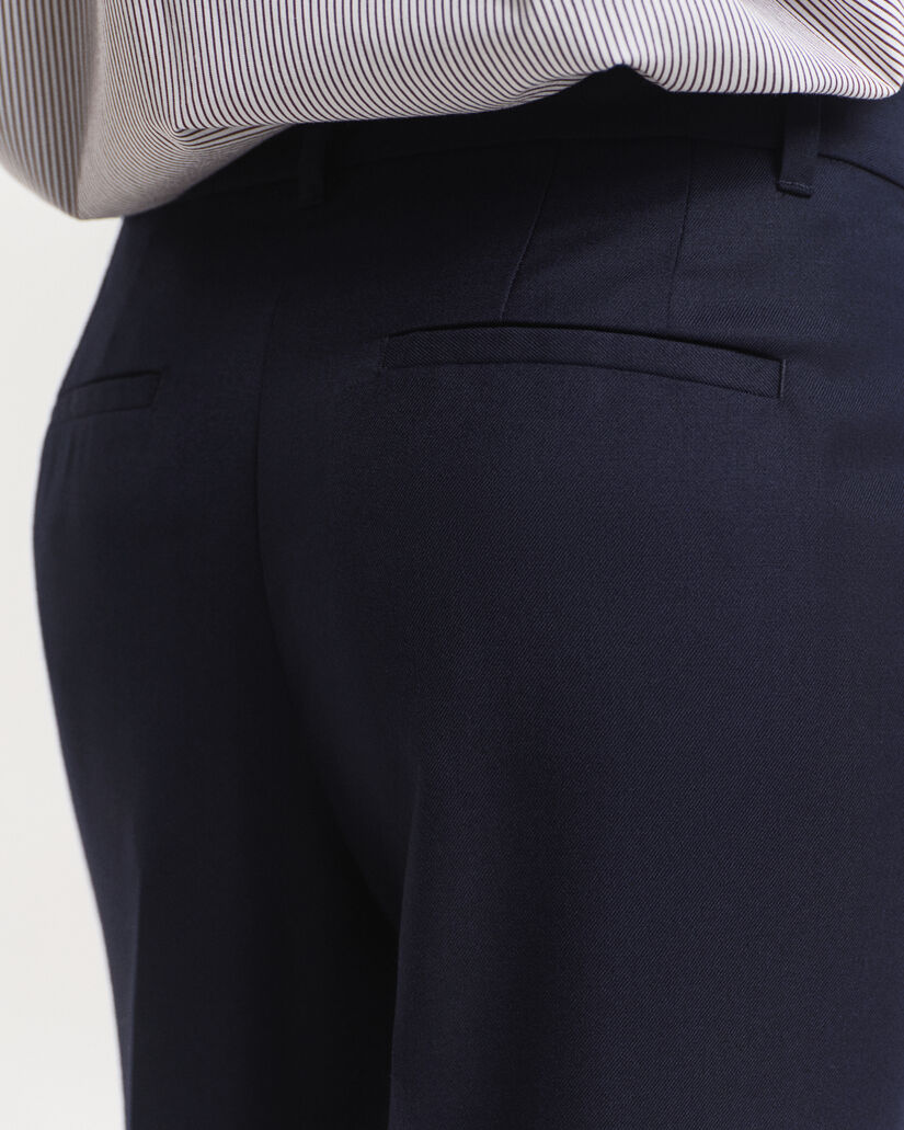 Hyvin istuvat villasekoitehousut