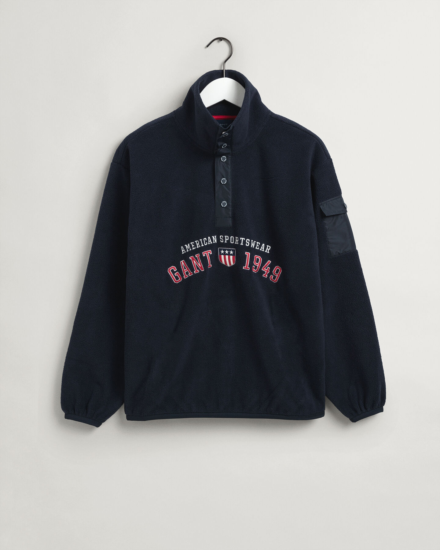 Retro Shield ‑fleecetakki