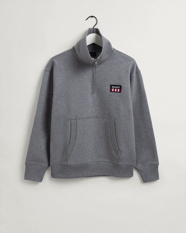 Retro Flag ‑neulepusero puolivetoketjulla