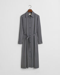 Geometrisesti kuvioitu paitamekko